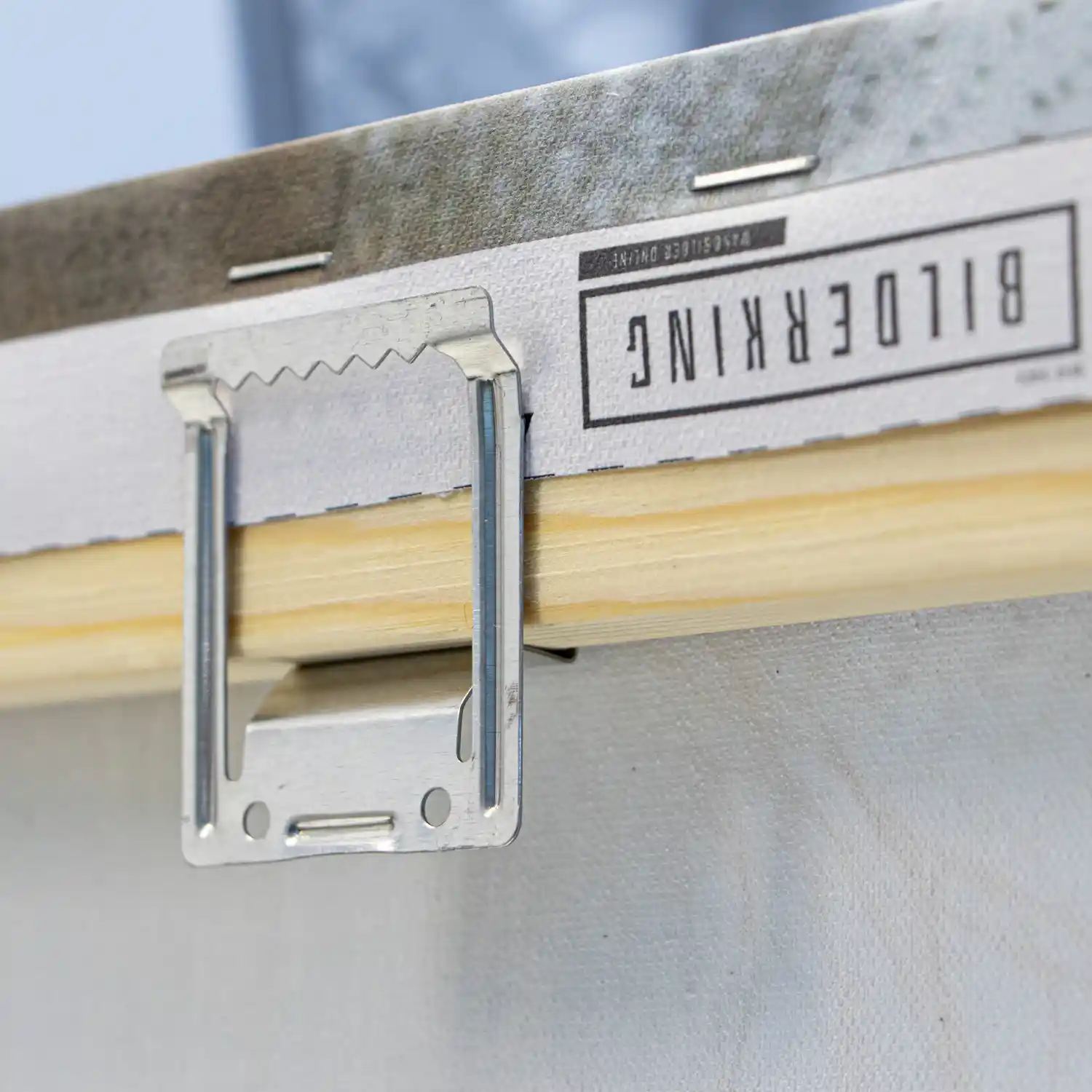 2x Leinwand Aufhänger für Leinwandbilder ohne Schrauben für 2cm Keilrahmen