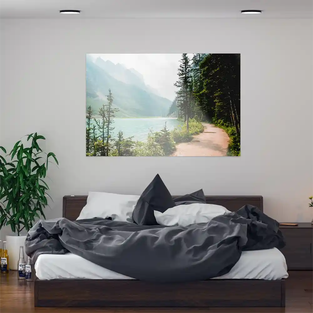 WandPoster 90x60cm Banff National Park Kanada, Flüsse & Seen