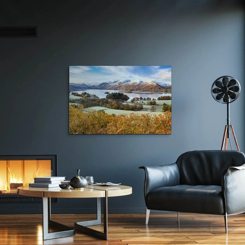 Berge & Gebirge Derwent Water England als Alu-Dibond Bild 60x40cm