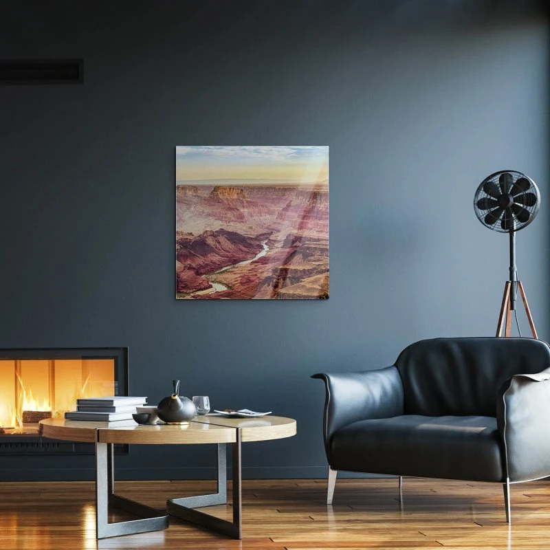 Berge & Gebirge Grand Canyon USA als Acrylglasverbund Bild 50x50cm