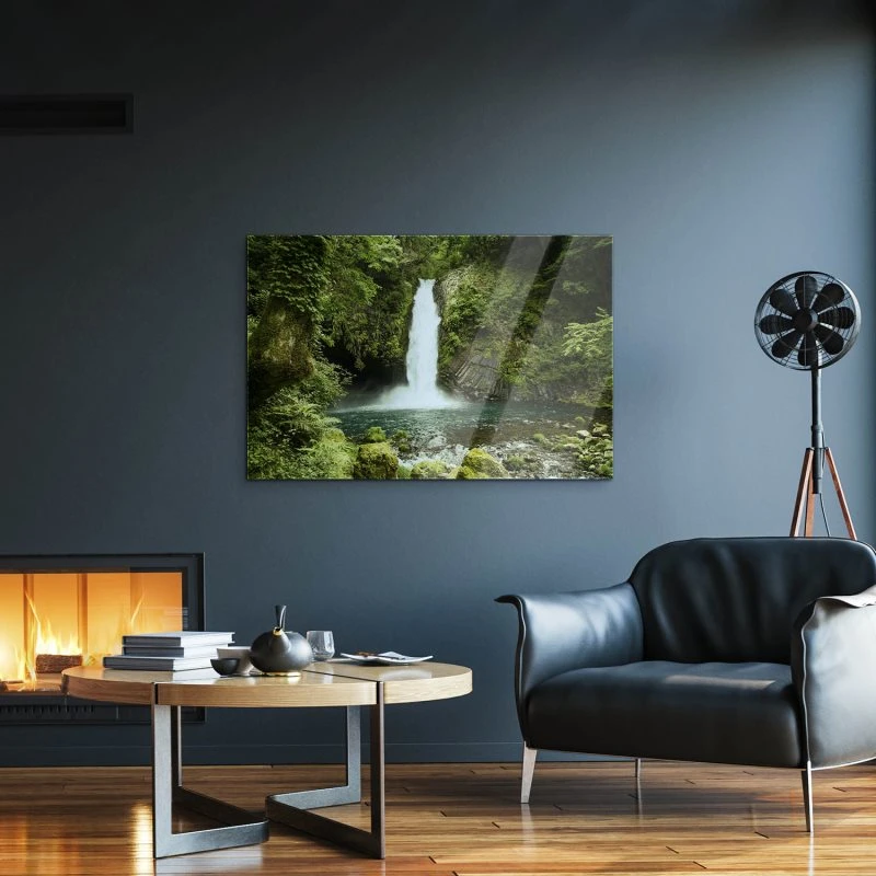 Wasserfall Minami Izu, Japan als Acrylglas Bild 60x40cm