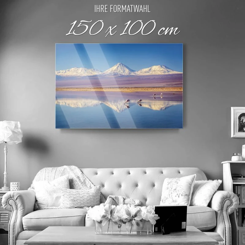 Berge & Gebirge Anden Atacama als Acrylglasverbund Bild 150x100cm