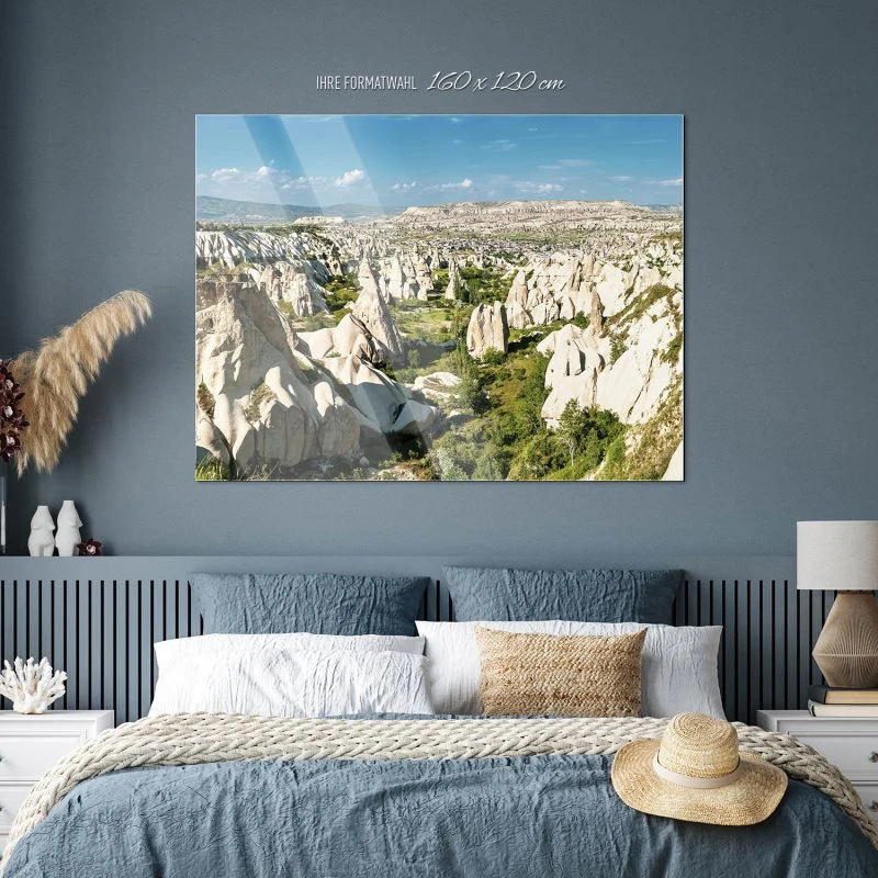 Berge & Gebirge Kappadokien Türkei als Acrylglasverbund Bild 160x120cm