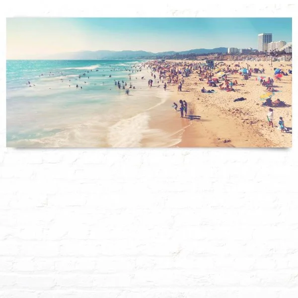 WandPoster 110x50cm Santa Monica Beach Los Angeles, Strand & Meer
