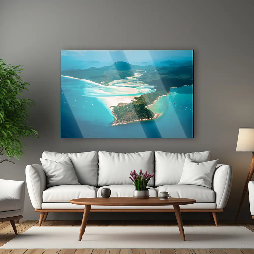 Strand & Meer Panorama Australien als XXL Acrylglasbild 150x100cm