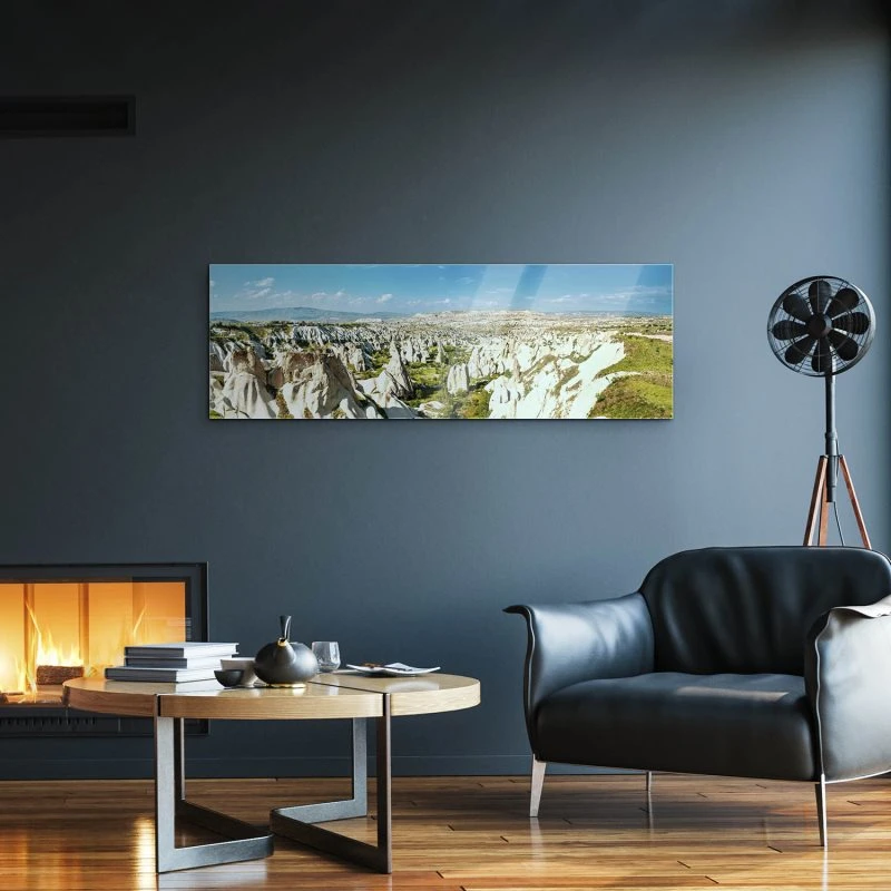 Berge & Gebirge Kappadokien Türkei als Acrylglasverbund Bild 150x50cm