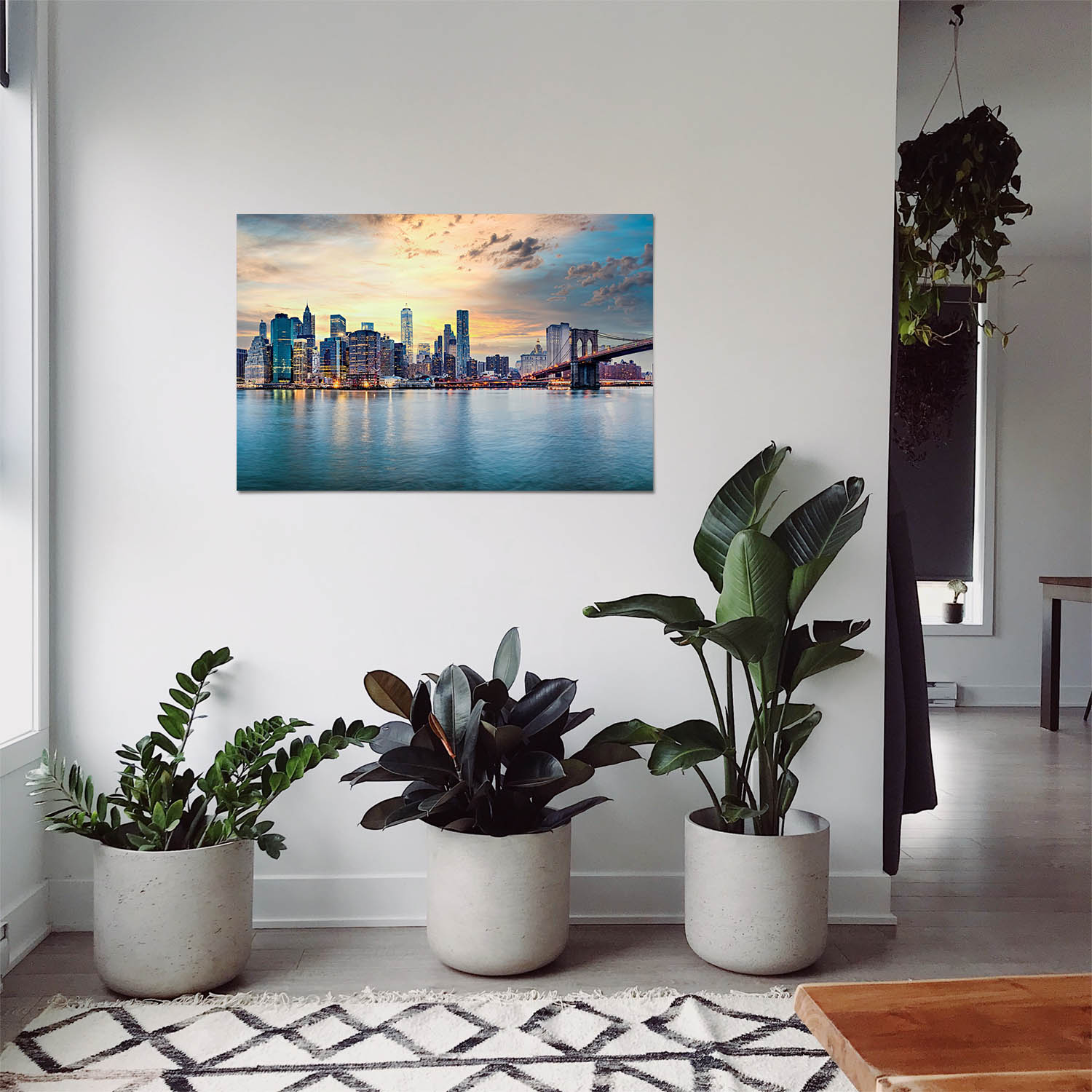 Skyline New York City als Poster 160x120cm