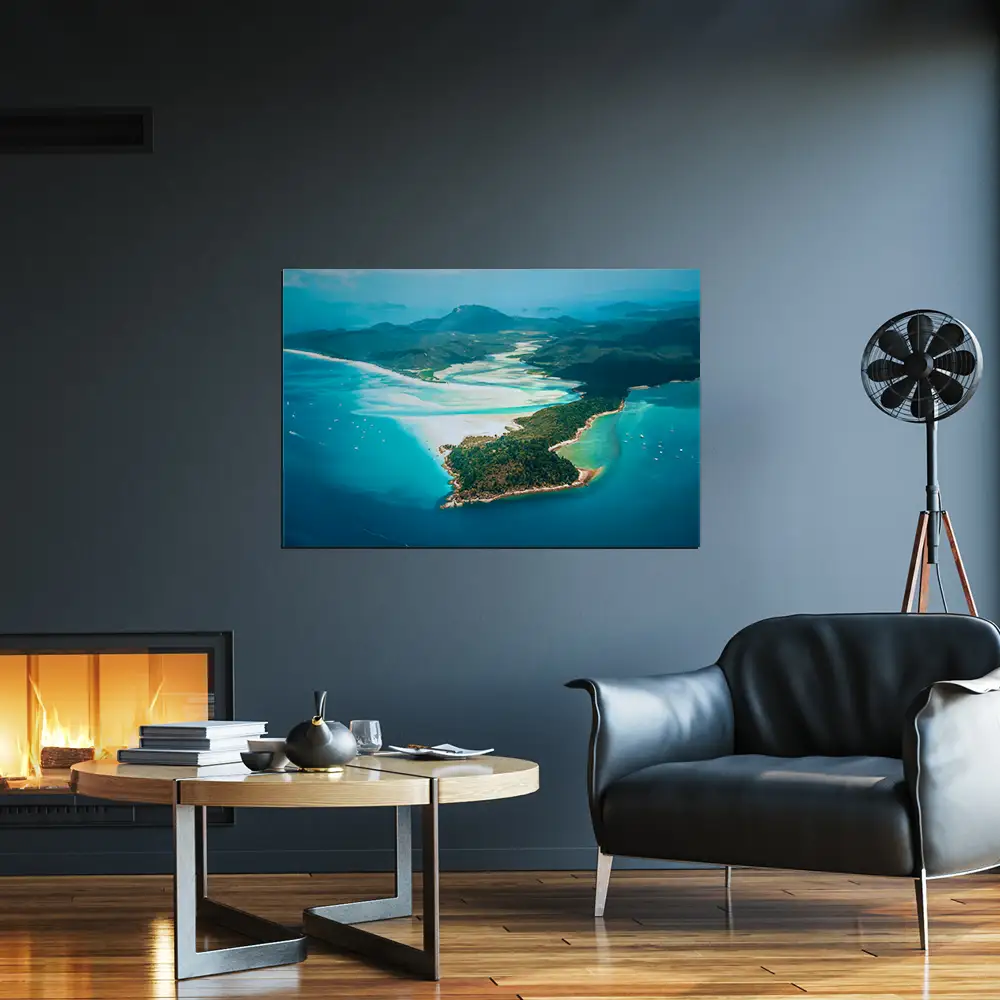 Poster 90x60cm groß, Strand & Meer Panorama Australien