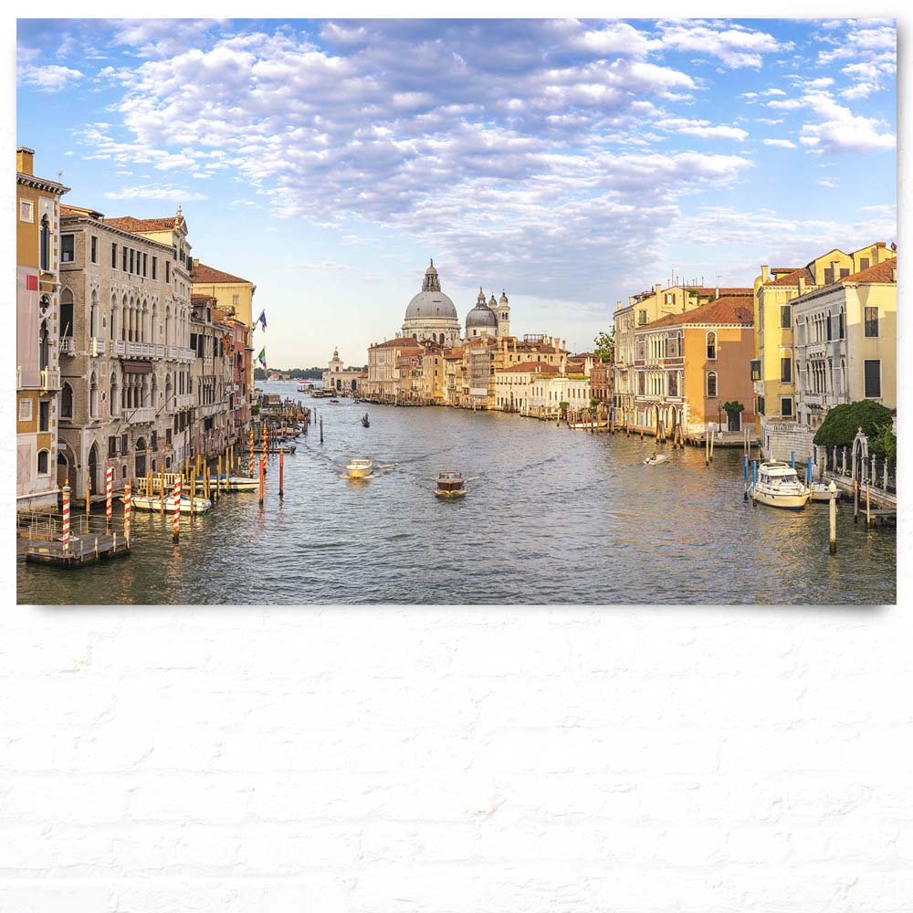 großes Poster Skyline Canal Grande in Venedig, 180x120cm
