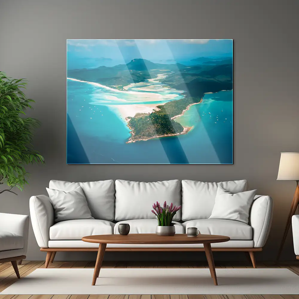 Strand & Meer Panorama Australien als Acrylglasverbund Bild 160x120cm