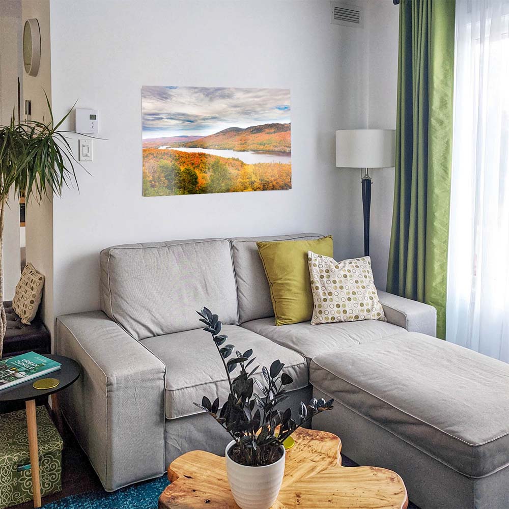 Panorama WandPoster 150x50cm Indian Summer, Québec, Kanada, Wald & Bäume
