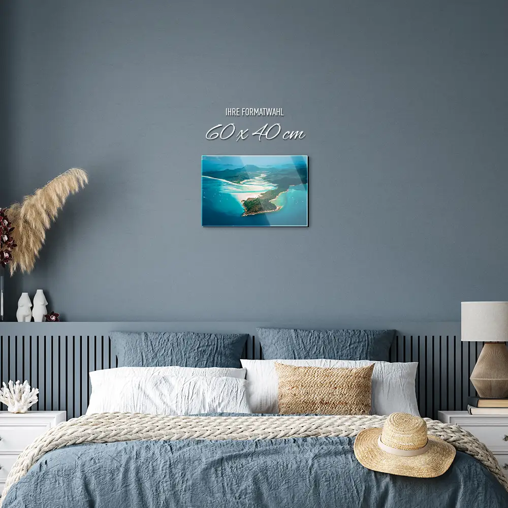 Strand & Meer Panorama Australien als Acrylglasverbund Bild 60x40cm