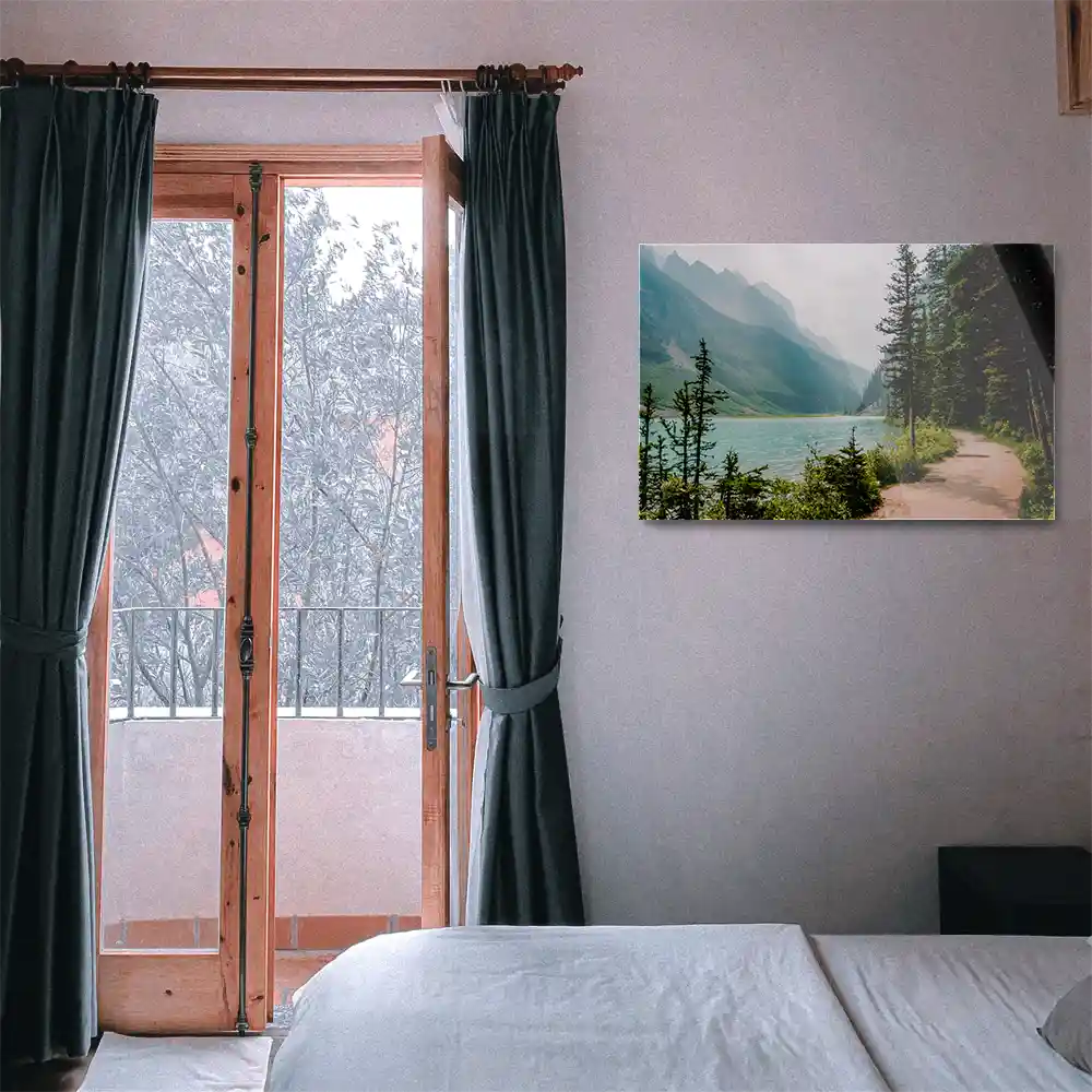 Flüsse & Seen Banff National Park Kanada als Acrylglasverbund Bild 60x40cm