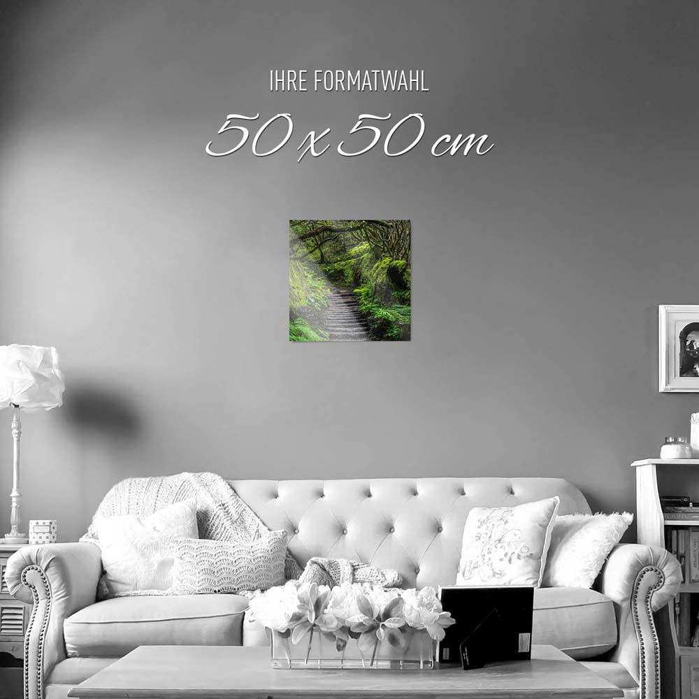 WandPoster Teneriffa Anaga Regenwald, 50x50cm