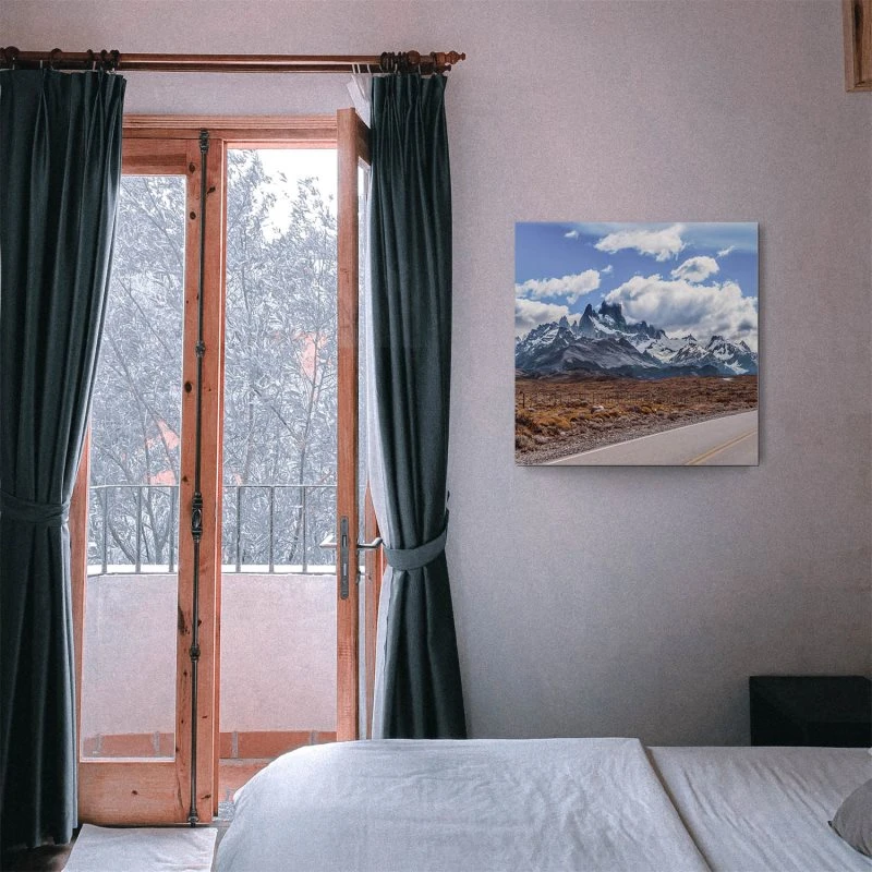 Berge & Gebirge Fitz Roy als Alu-Dibond Bild 50x50cm