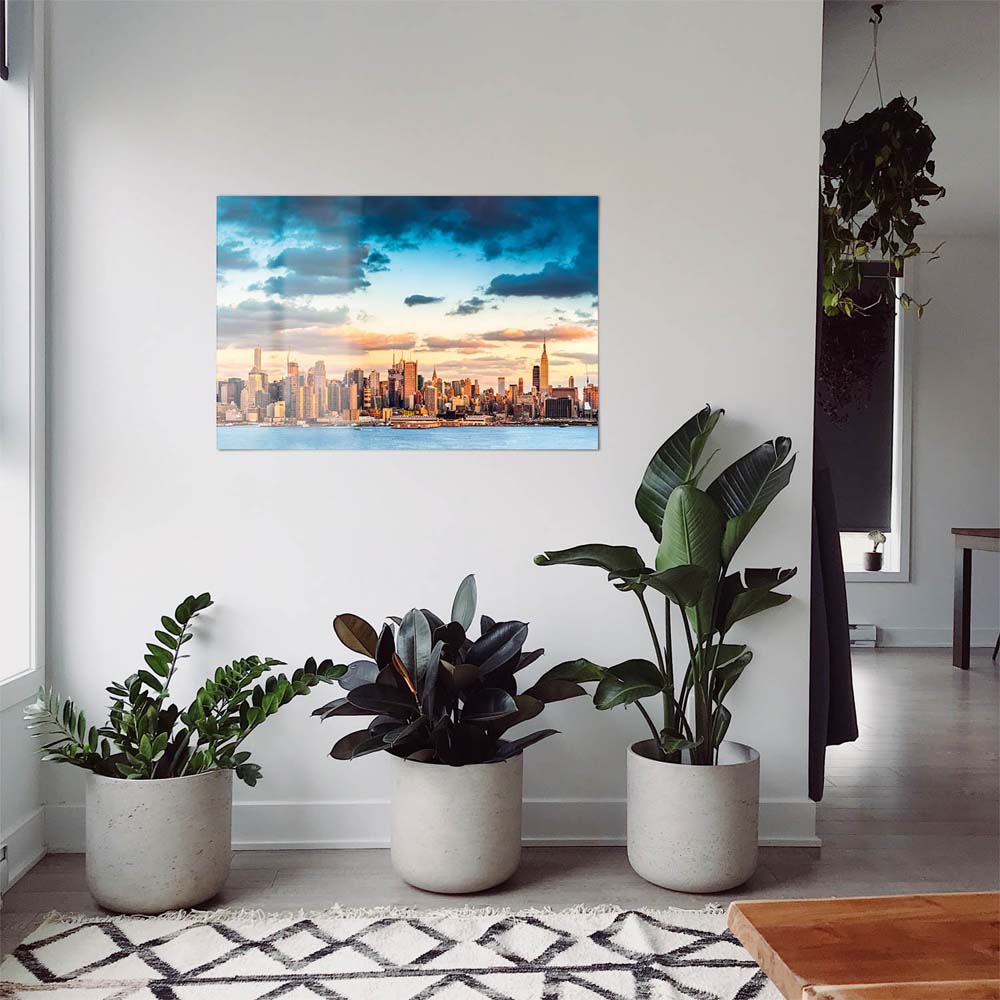 WandPoster Skyline Panorama von New York, 50x50cm