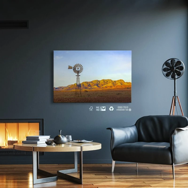 Keilrahmenbild Berge & Gebirge, Ranges National Park Australien 90x60cm groß