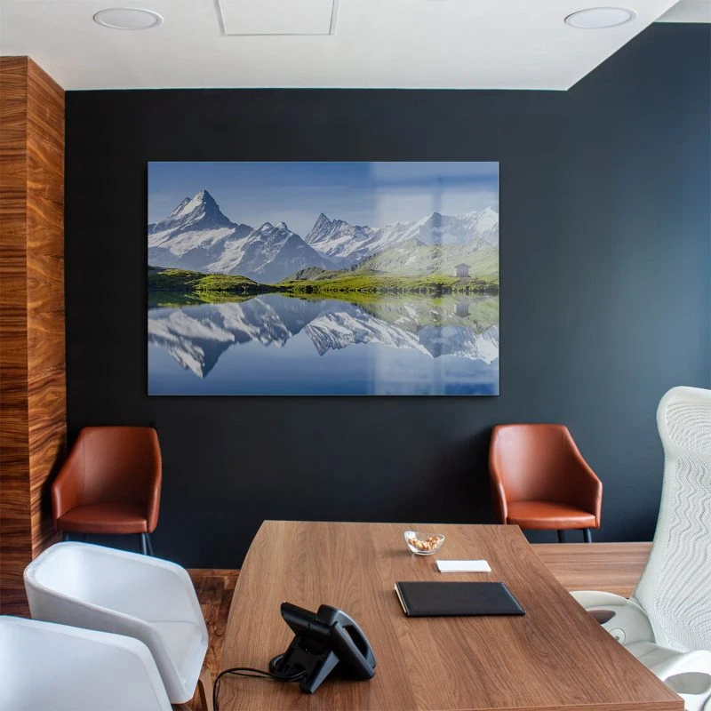 Berge & Gebirge Bachalpsee Schweiz als Acrylglasverbund Bild 160x120cm