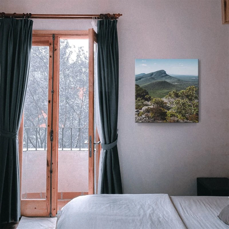 Berge & Gebirge Mount Abrupt Australien als Leinwand Bild 80x80cm