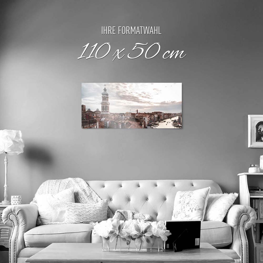 WandPoster 110x50cm Über den Dächern von Venedig, Skyline