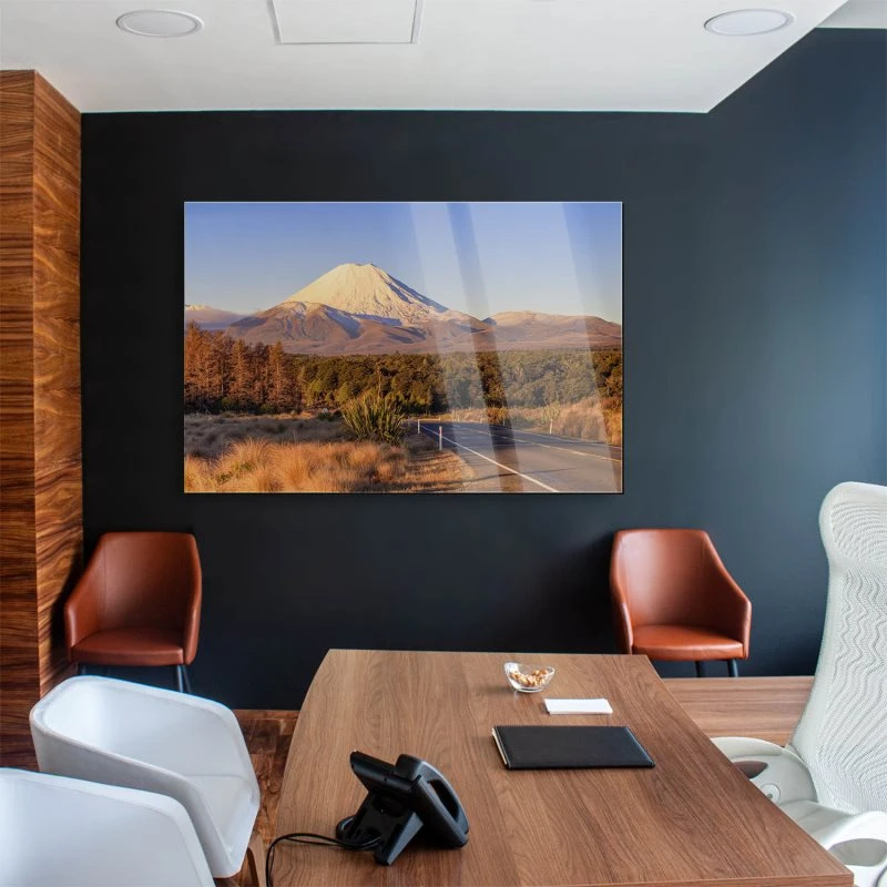 Berge & Gebirge Vulkan Ngauruhoe Neuseeland als Acrylglasverbund Bild 160x120cm