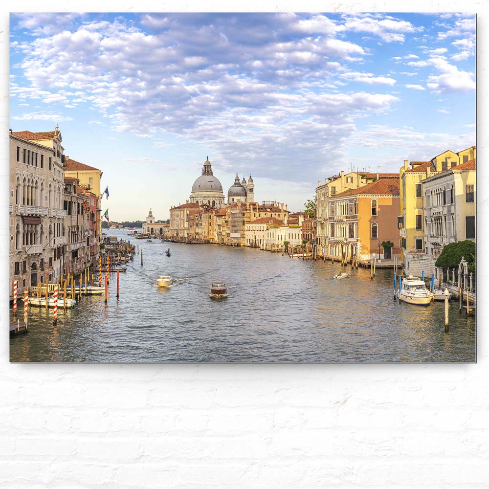 Alu-Dibond Bild XXL, Skyline Canal Grande in Venedig 160x120cm groß