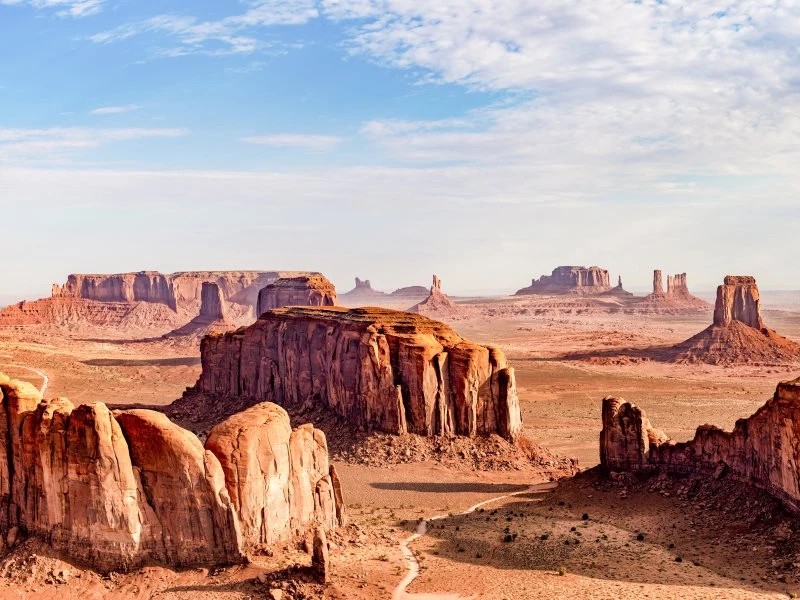 XXL Poster 200x150cm Berge & Gebirge Monument Valley USA