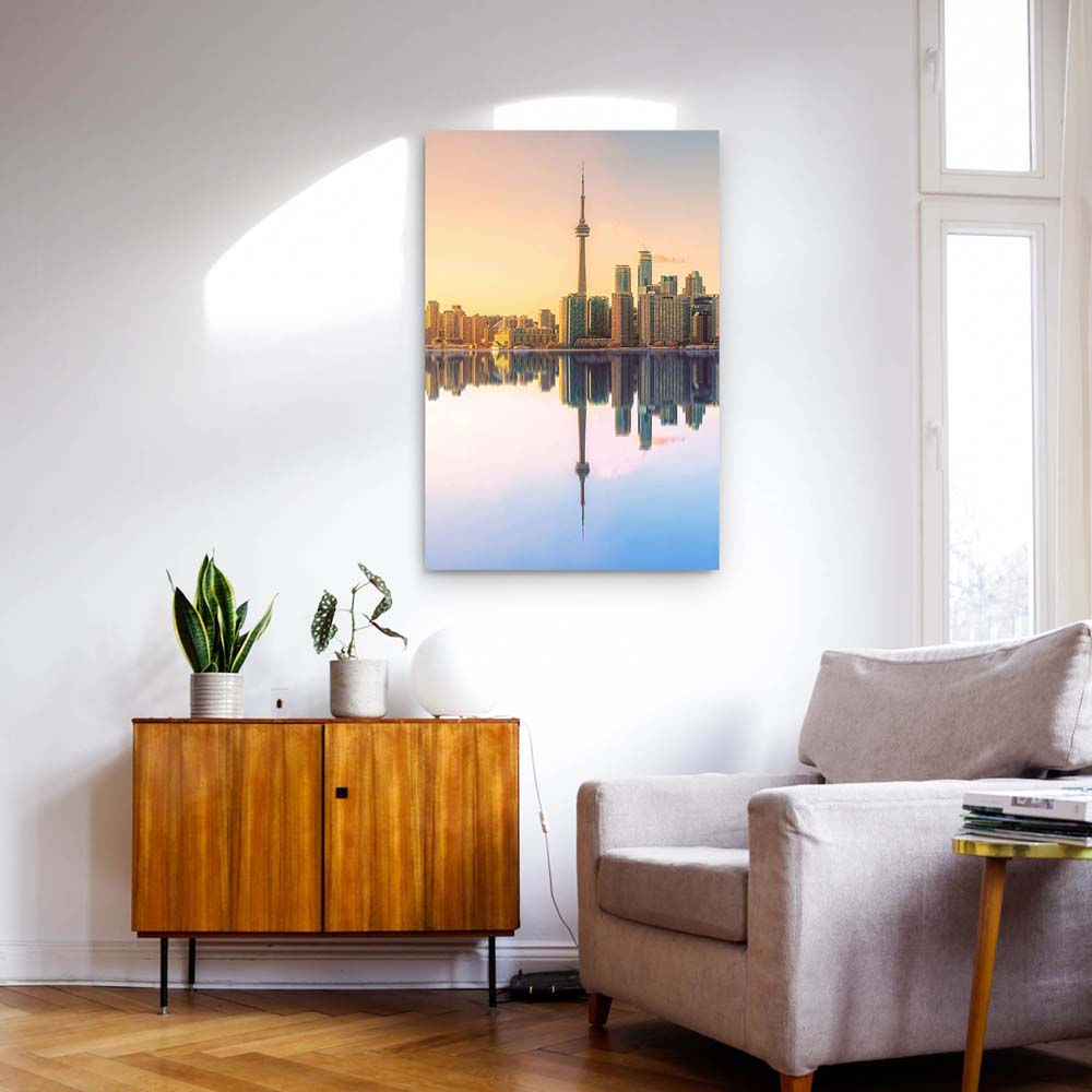 Poster Toronto, Kanada Skyline, 100x75cm groß