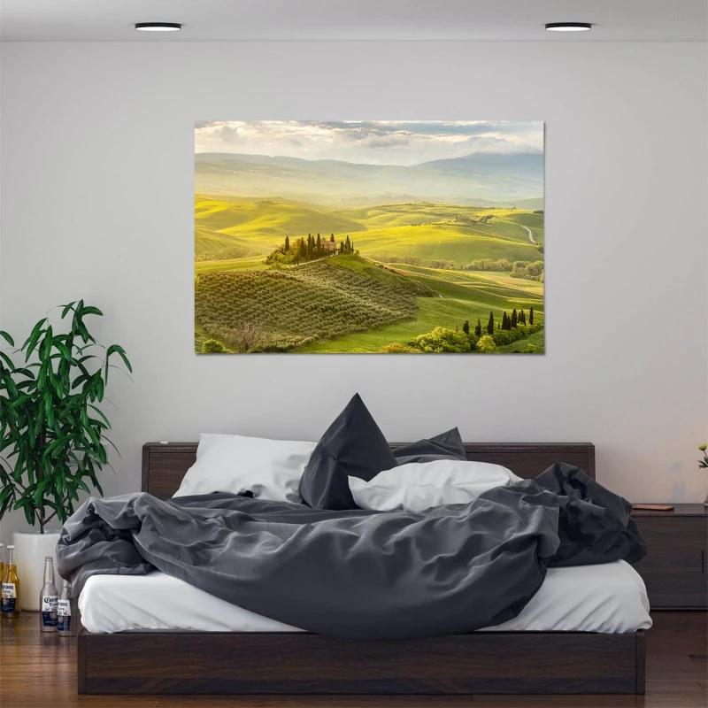 XXL Poster 200x150cm Landschaft Toskana, Italien