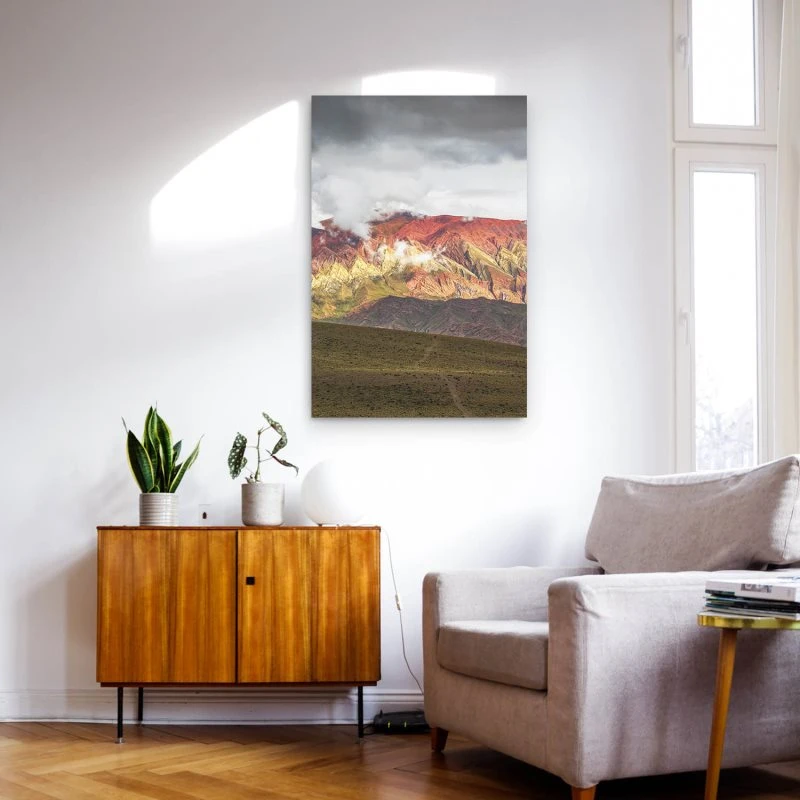 Poster 40x60cm im Hochformat, 14 Farben Berge & Gebirge