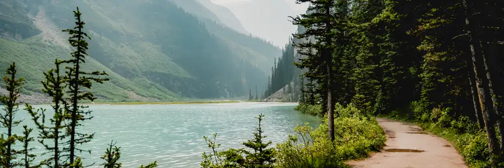 Flüsse & Seen Banff National Park Kanada als Leinwand Bild 150x50cm