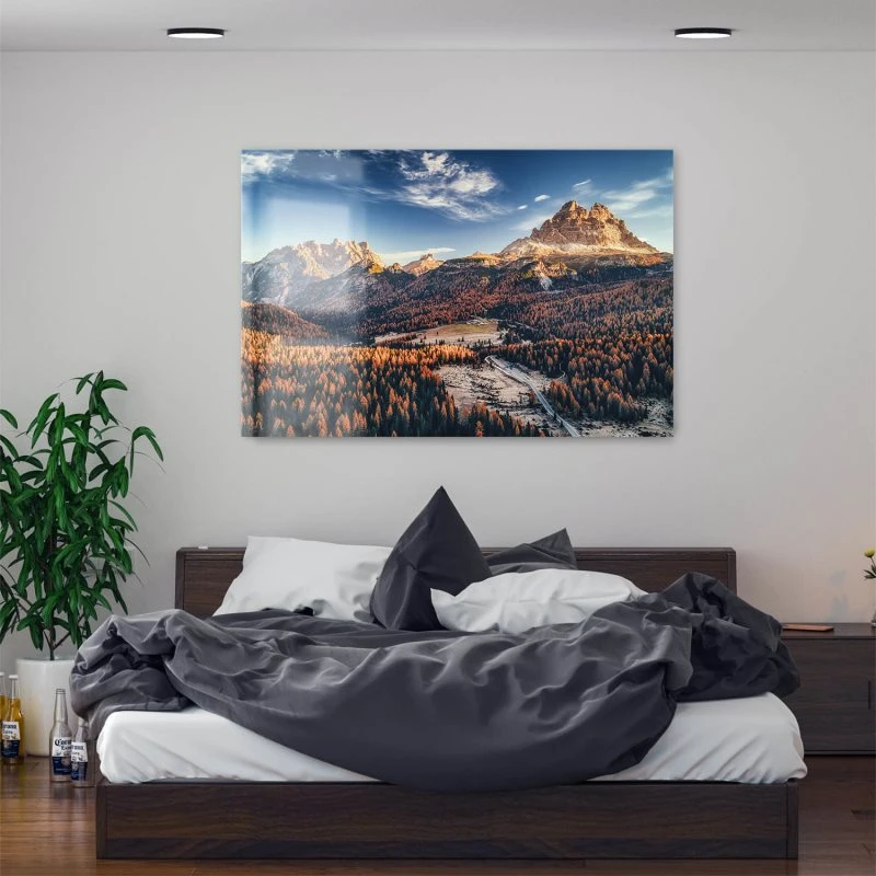 Berge & Gebirge Nationalpark Drei Zinnen Italien als XXL Acrylglasbild 150x100cm