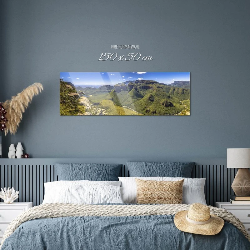 Berge & Gebirge Blyde River Canyon als Acrylglasverbund Bild 150x50cm