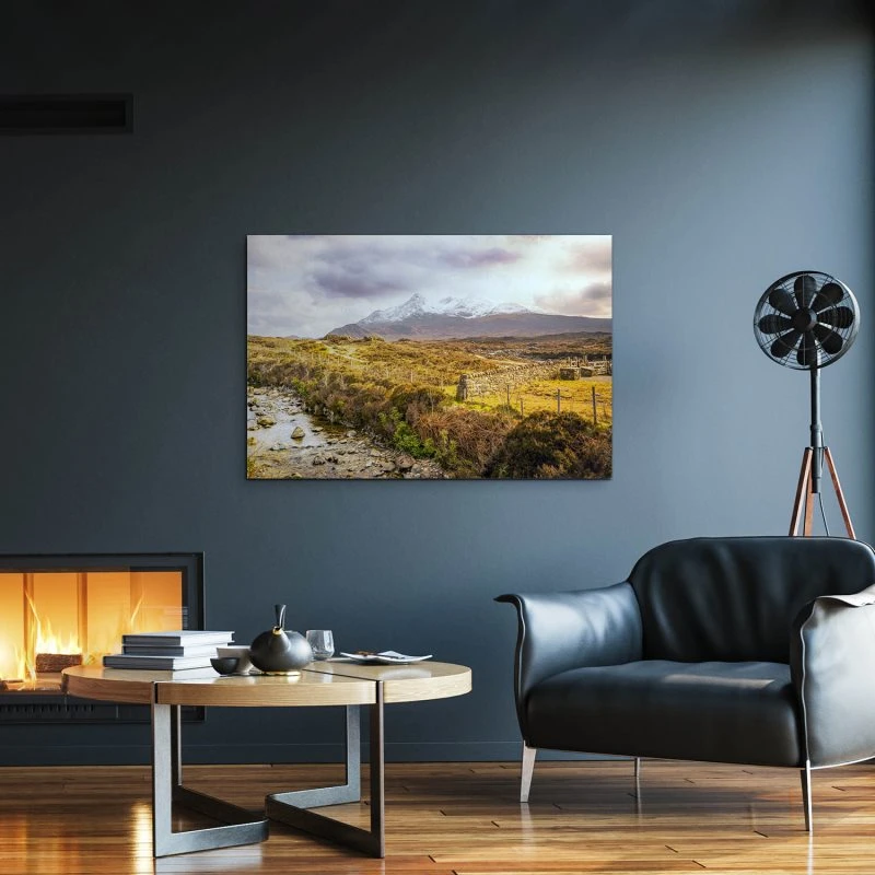 200x150cm großes Alu-Dibond Bild, Berge & Gebirge England Grafschaft