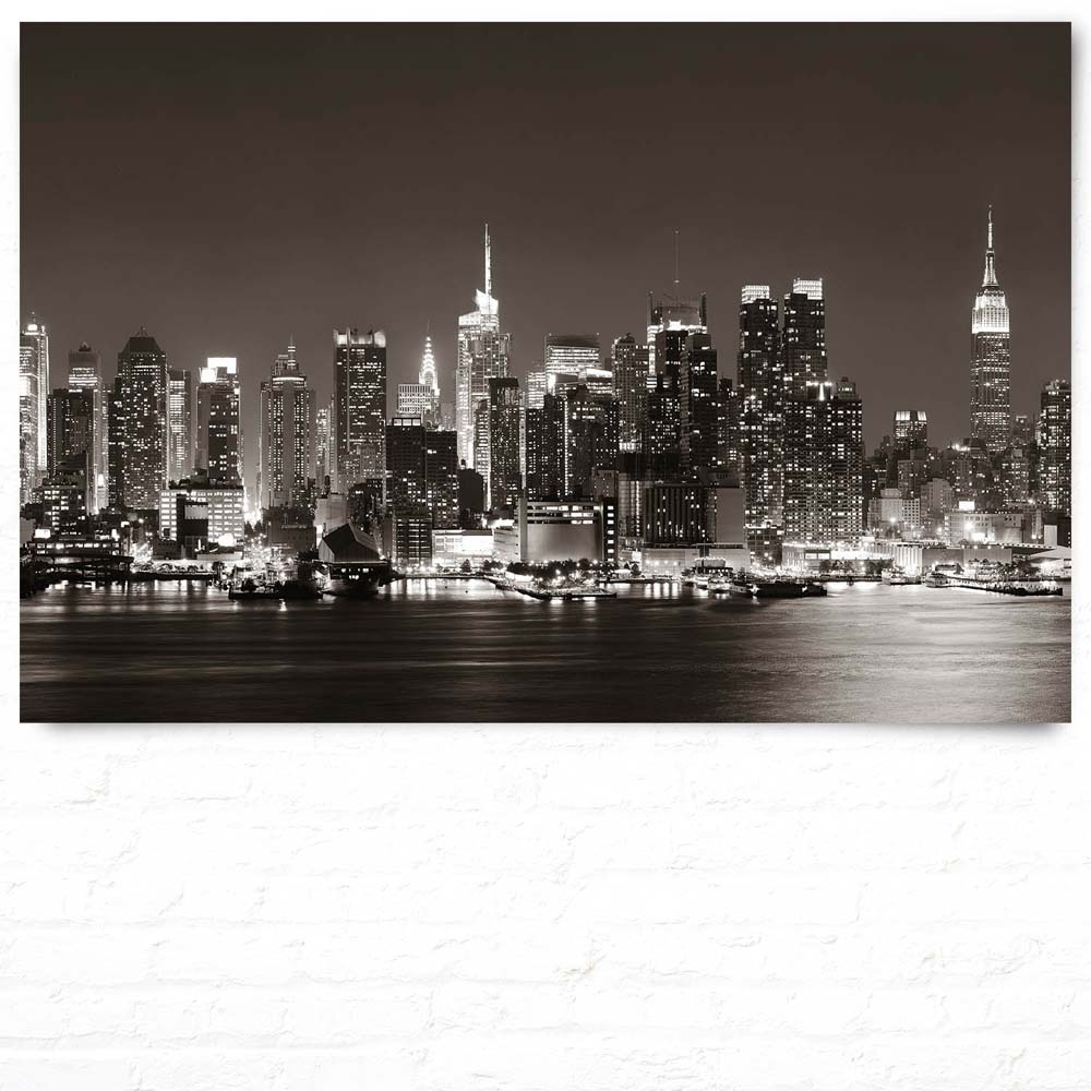 großes Poster Skyline New York City, 180x120cm