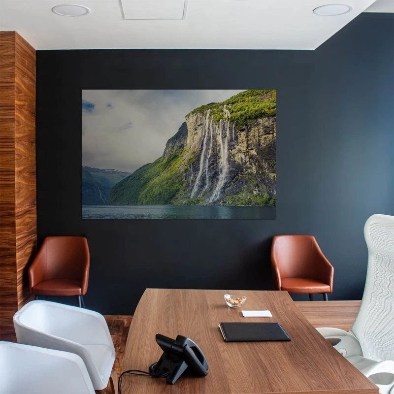 XXL Poster 200x150cm Wasserfall Seven Sisters