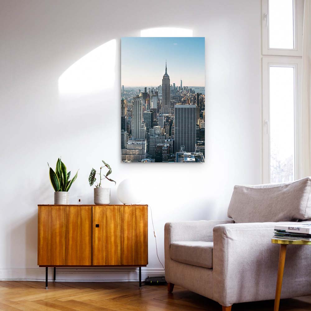 Panorama Poster 150x50cm, Skyline New York Empire State