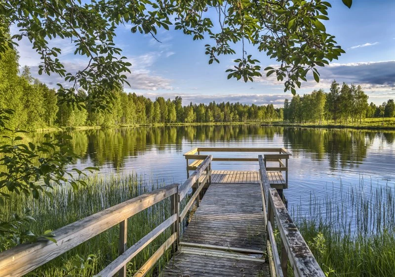 Seenplatte Finnland
