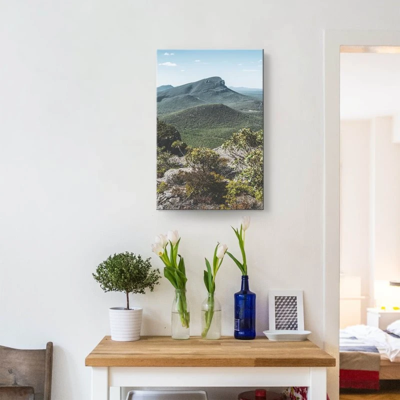 Leinwandbild Hochformat XXL 100x150cm, Berge & Gebirge Mount Abrupt Australien