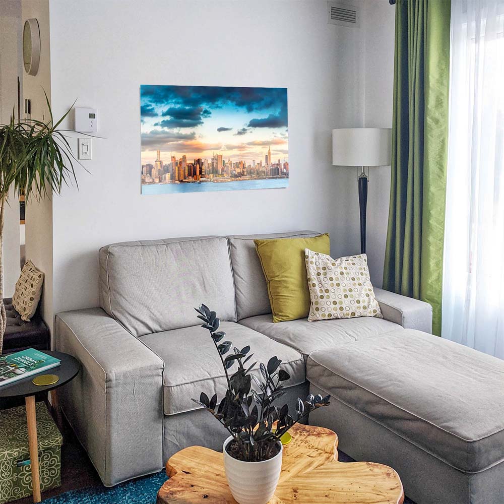 WandPoster Skyline Panorama von New York, 50x50cm