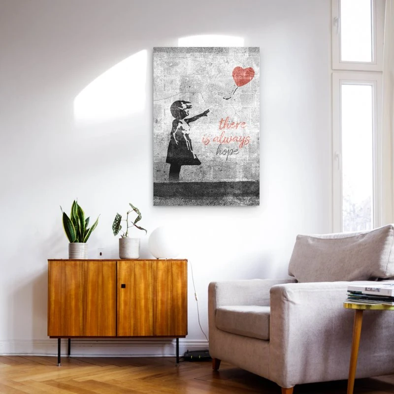 Poster 50x70cm there is always hope Banksy Art