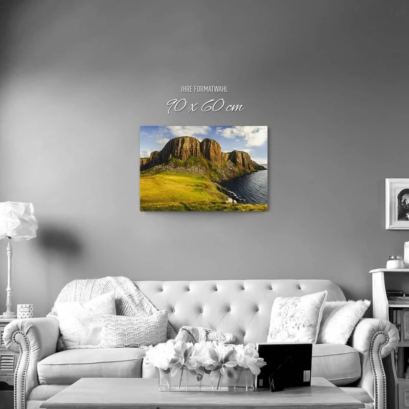 Berge & Gebirge Rubha Hunish Isle of Sky als Alu-Dibond Bild 90x60cm
