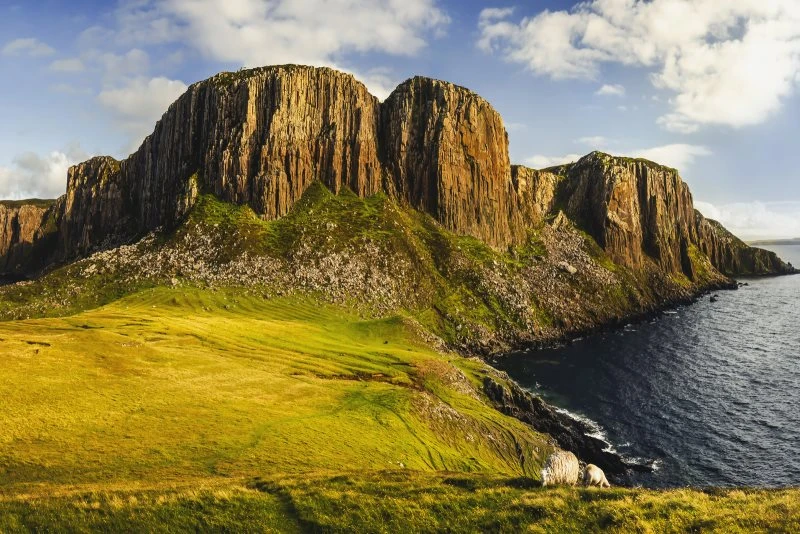 Berge & Gebirge Rubha Hunish Isle of Sky als Alu-Dibond Bild 90x60cm