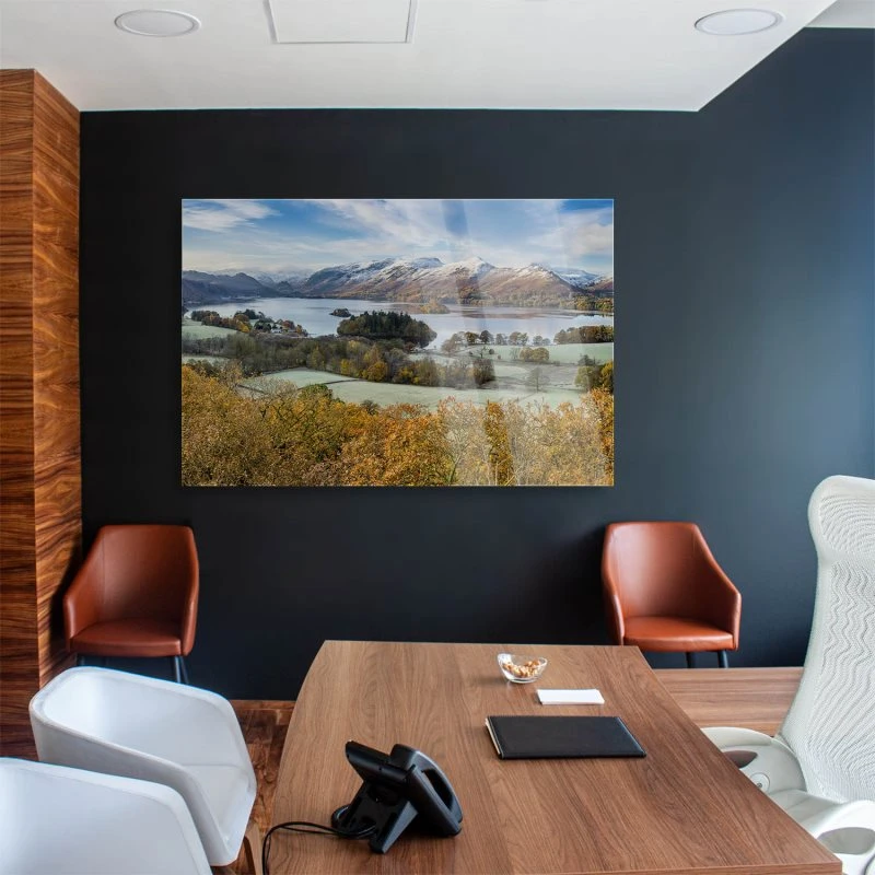 Berge & Gebirge Derwent Water England als XXL Acrylglasbild 150x100cm