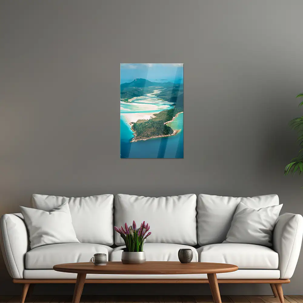 WandPoster Hochformat Strand & Meer Panorama Australien, 60x90cm