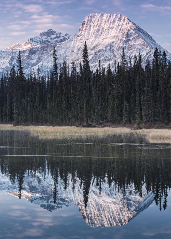 Poster 50x70cm Rocky Mountains Kanada Berge & Gebirge