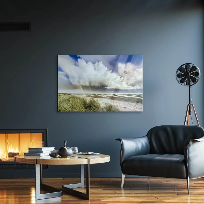 Strand & Meer Wattenmeer Nordsee als Acrylglas Bild 60x40cm