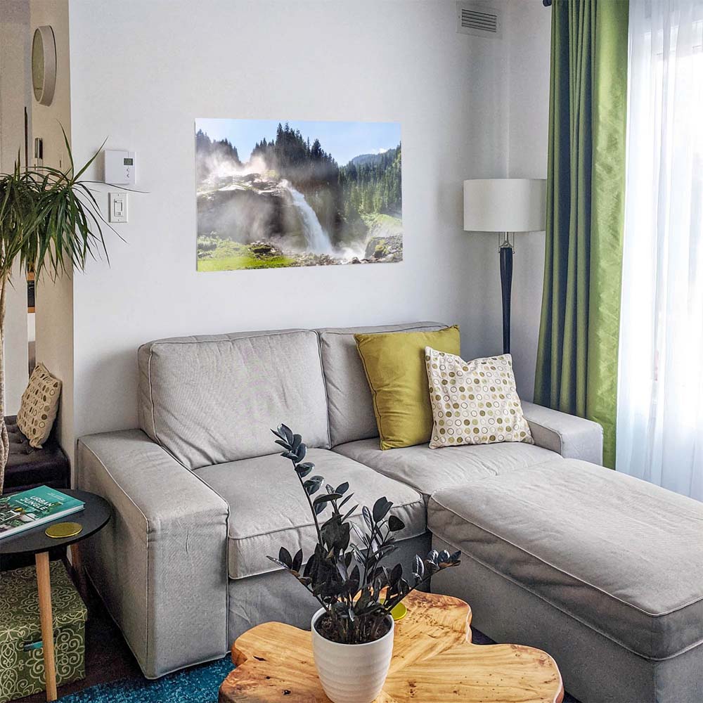 WandPoster Wald & Bäume Krimmler Wasserfälle, 50x50cm