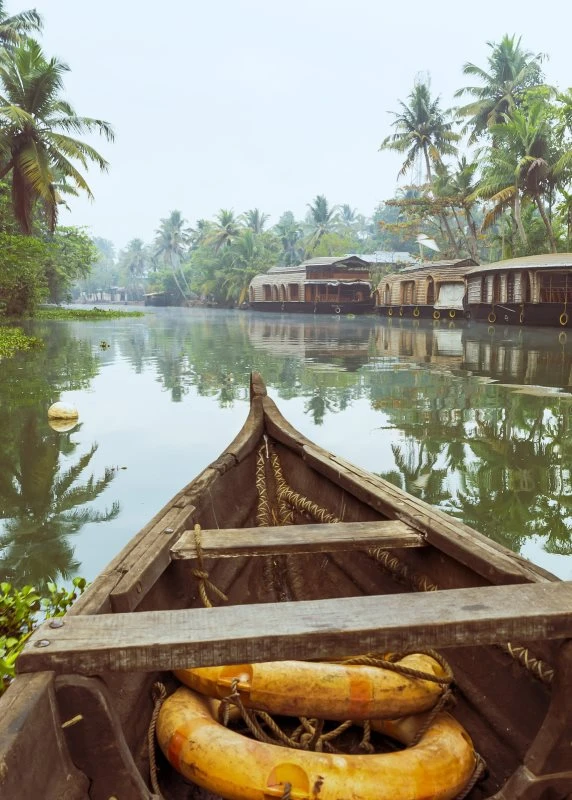 WandPoster Flüsse & Seen Kumarakom Indien, 50x70cm
