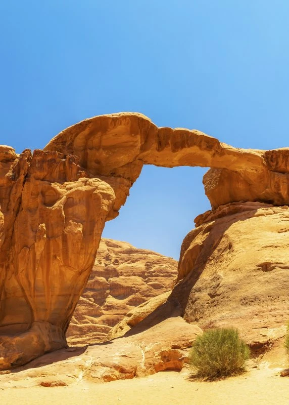 WandPoster Berge & Gebirge Wadi Rum Wüste, 50x70cm